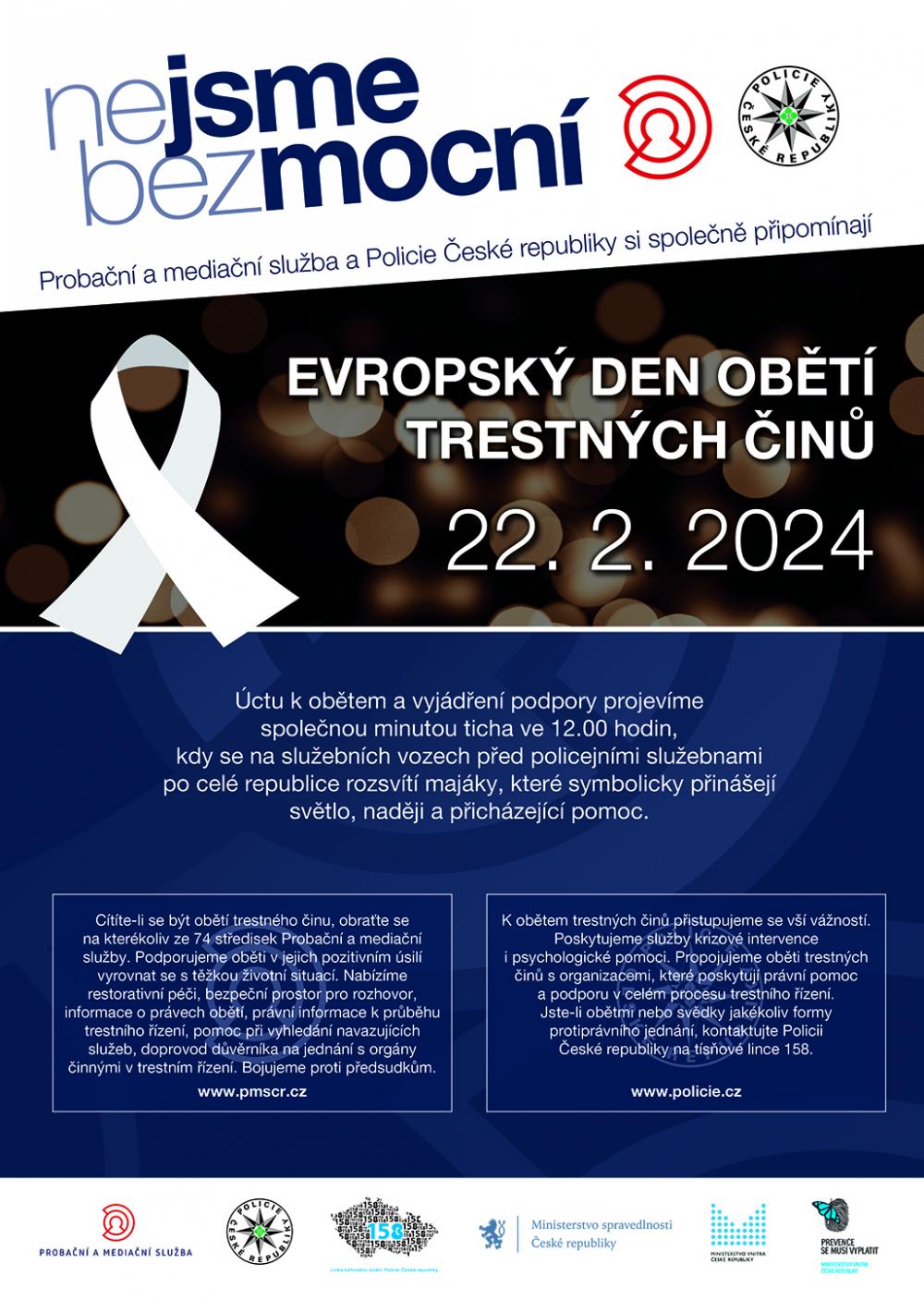 Evropský den obětí trestných činů 2024